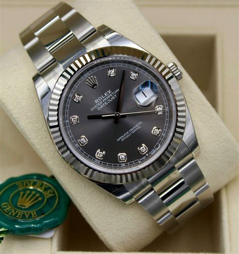 rolex datejust diamond dial 41mm|rolex datejust 41 reference numbers.